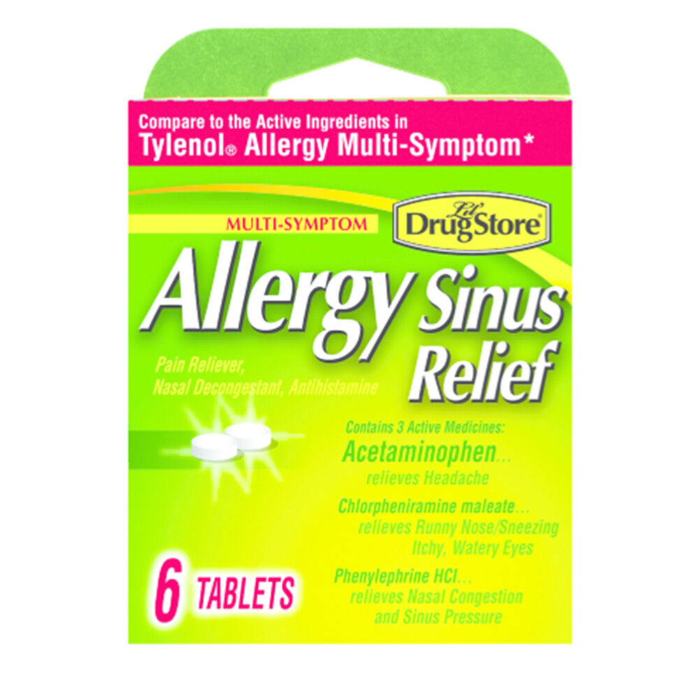 image of Sinus Relief, 6 pk