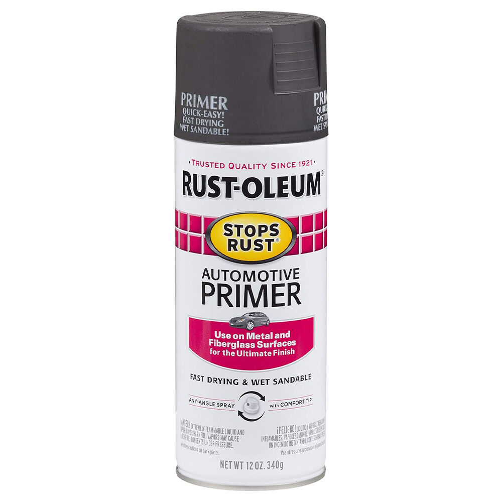 image of Stops Rust Automotive Primer Spray Paint, 12 oz