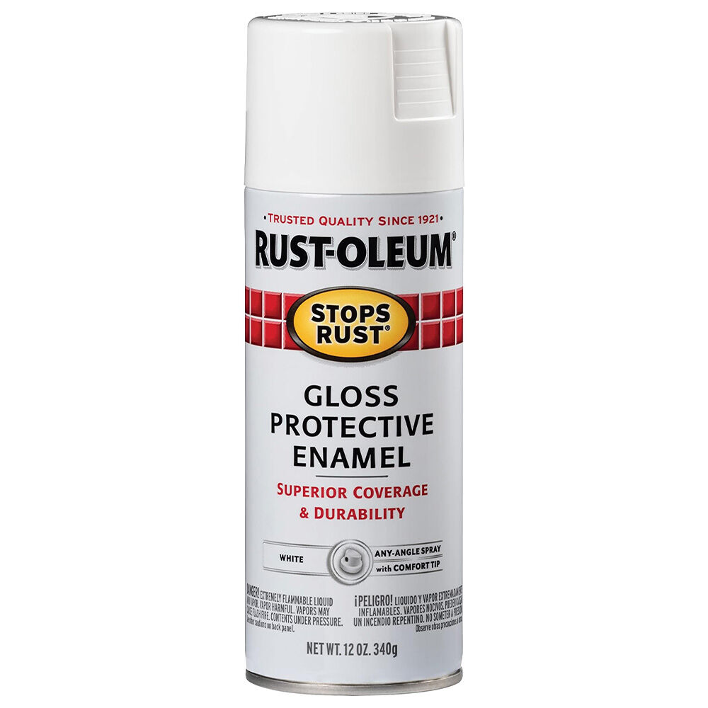 image of Stops Rust Gloss Protective Enamel Spray Paint, 12 oz