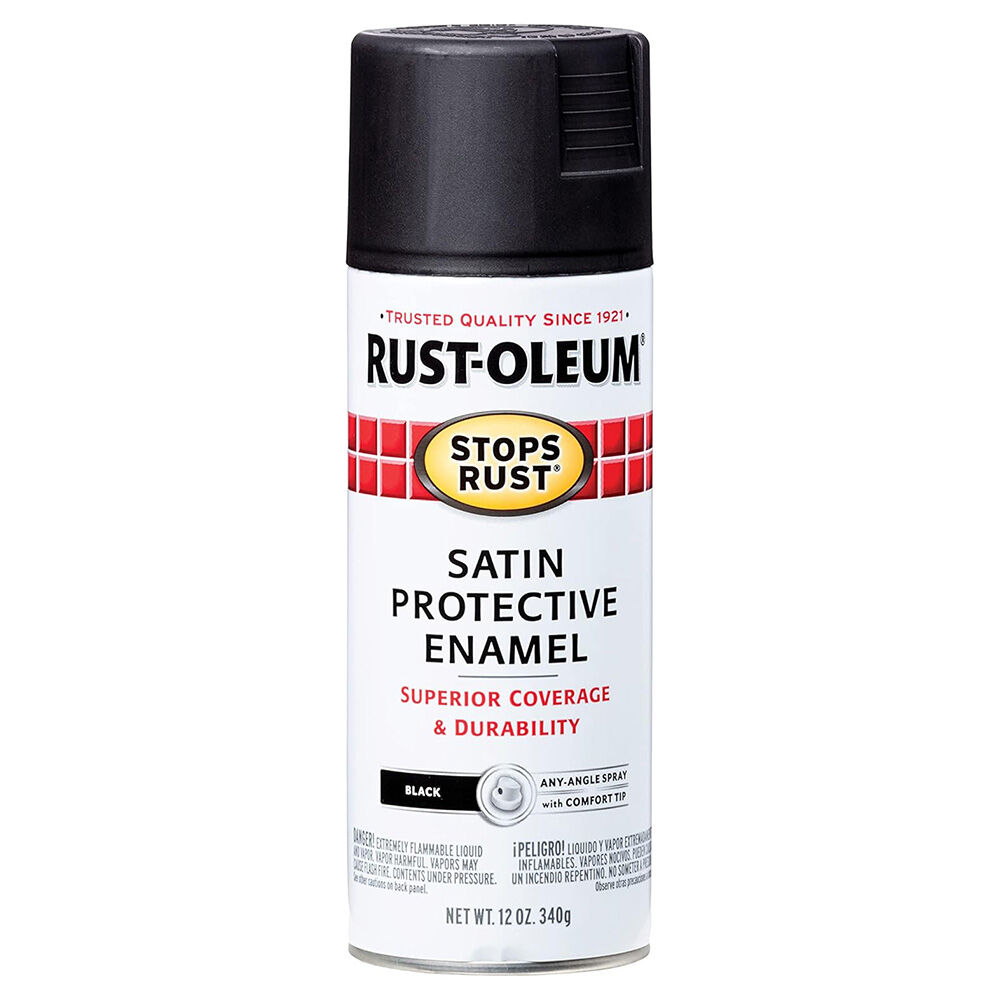 image of Stop Rust Satin Protective Enamel Spray Paint, 12 oz