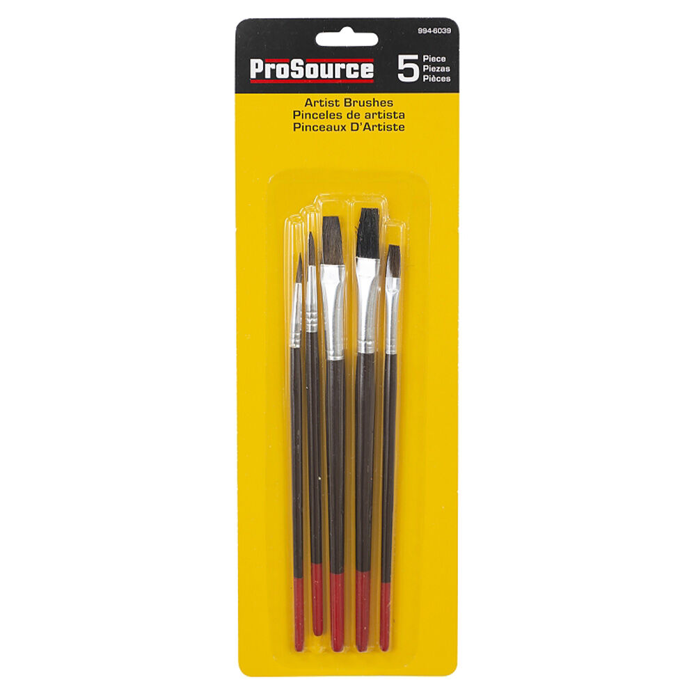 image of Artist Brushes, 5 pc