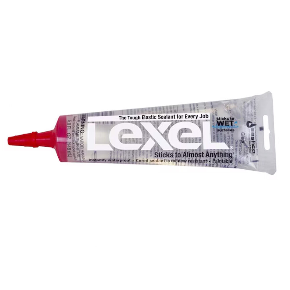 image of Lexel Clear Rubber Sealant, 5 oz