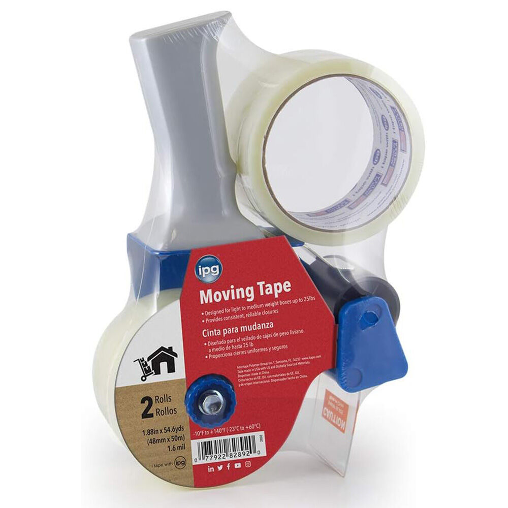 image of 1.88 in x 54.6 yd Moving Tape with Dispenser