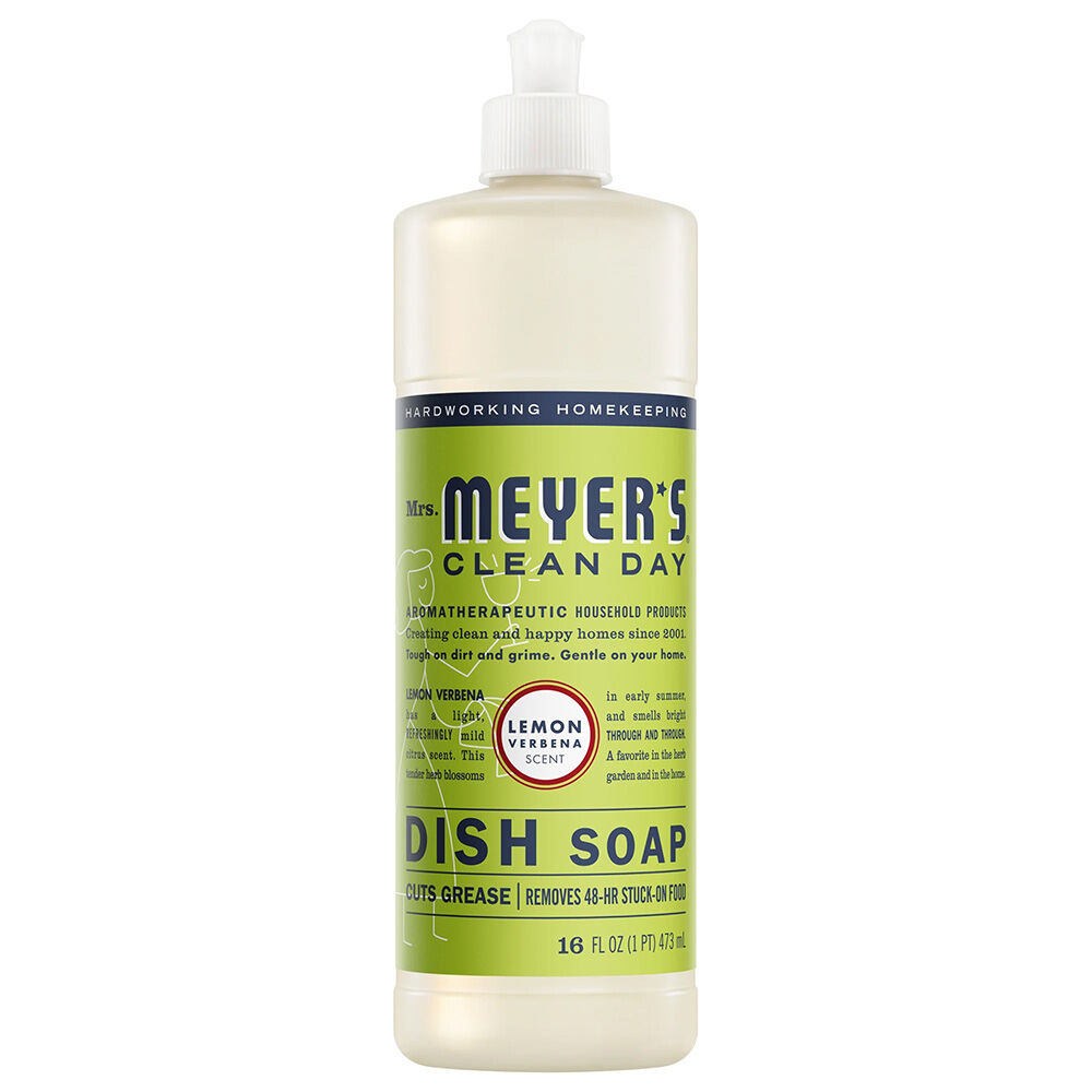 image of Liquid Dish Soap, Lemon Verbena, 16 fl oz