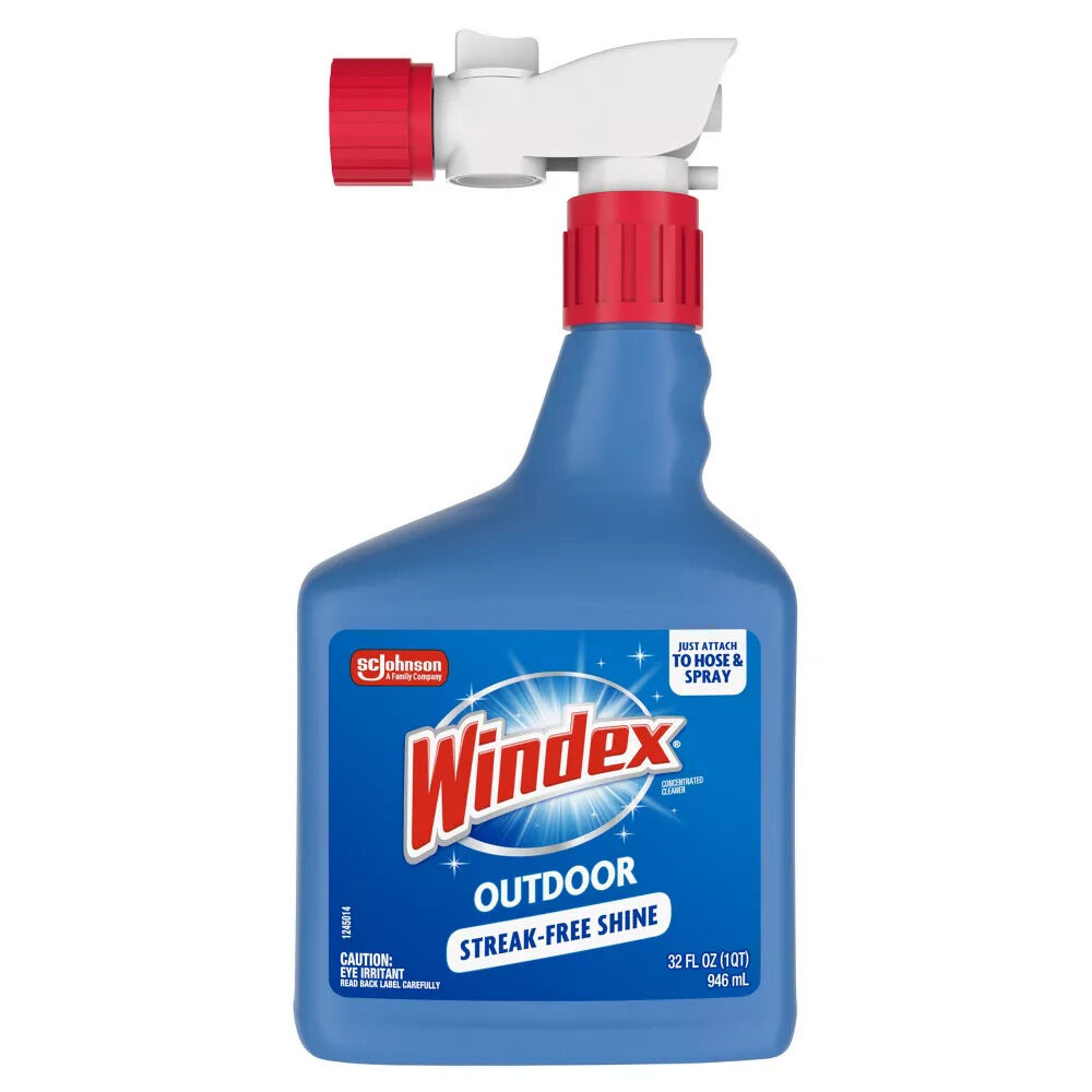 image of Liquid Outdoor Window and Glass Spray Cleaner, 32 fl oz