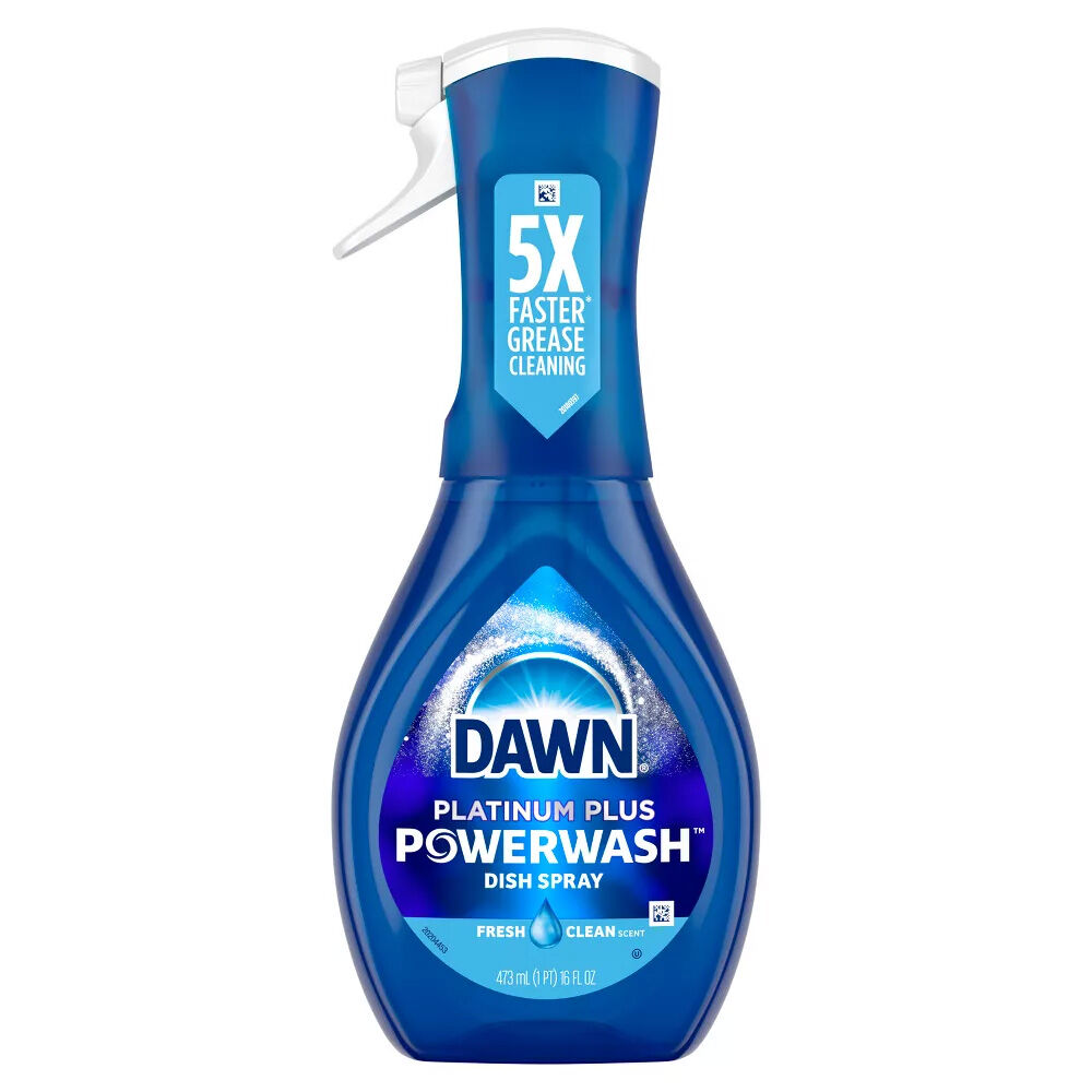 image of Platinum Plus Powerwash Liquid Dish Spray, 16 oz