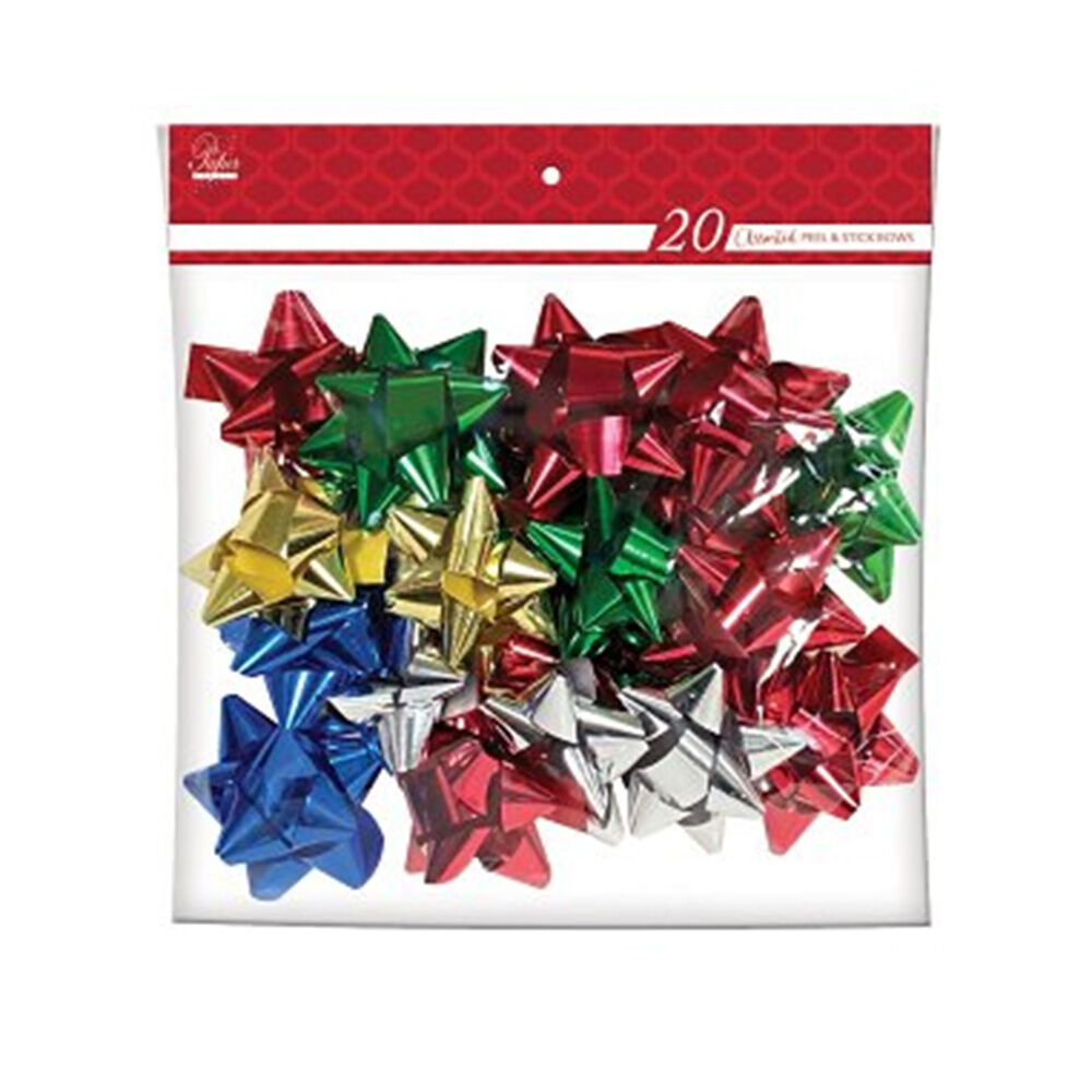 image of Assorted Traditional Gift Bow, 3 in