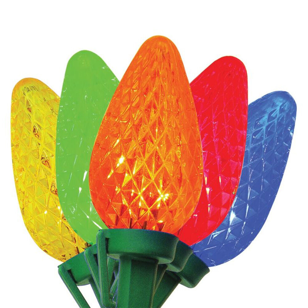 image of Christmas Light Set, Multi, 17 ft, 25 Lamp