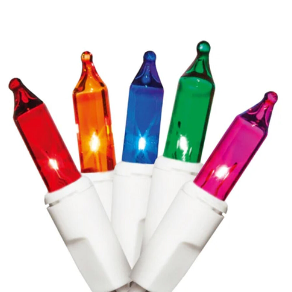 image of Christmas Light Set, Multi, 22 ft, 100 Lamp