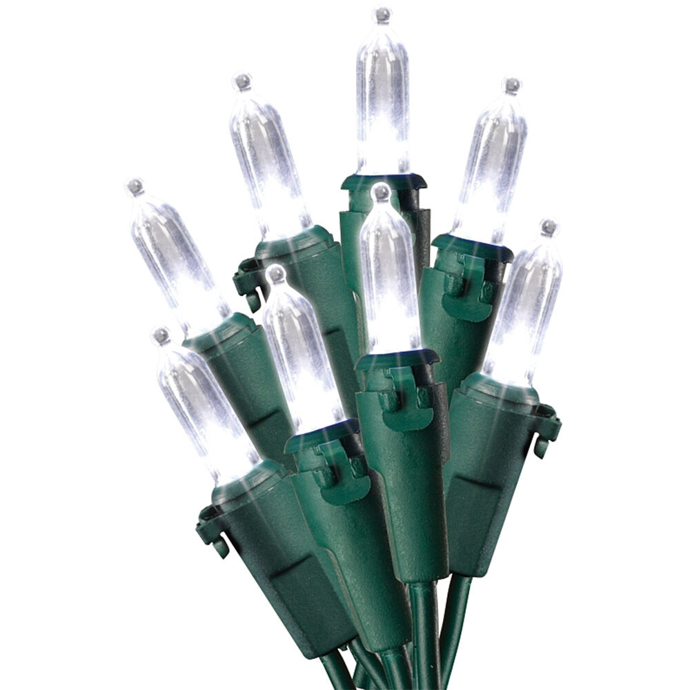 image of Christmas Light Set, Clear, 14 ft, 50 Lamp