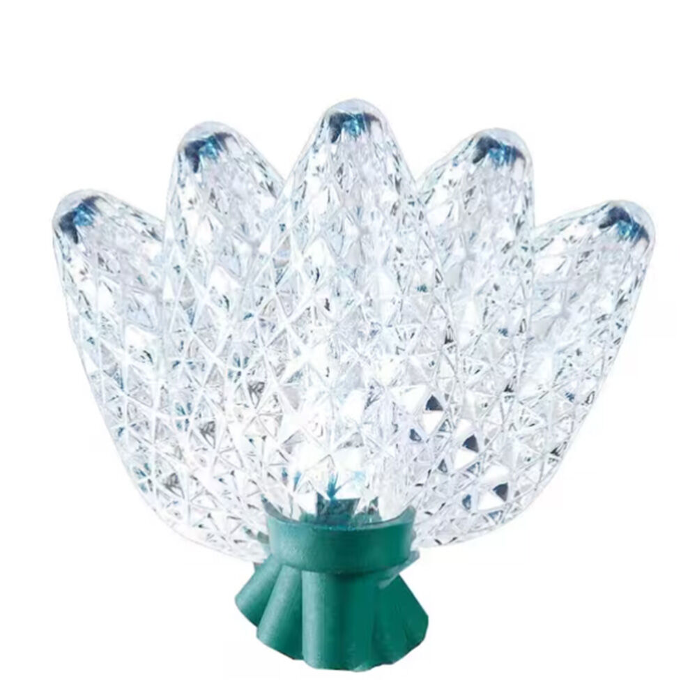 image of Christmas Light Spool, Cool White, 60 ft, 100 Lamp