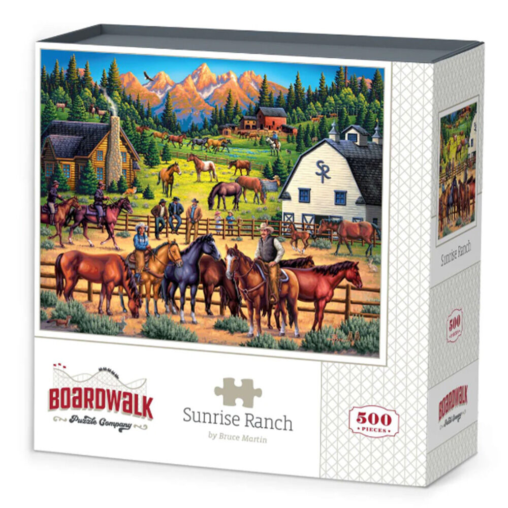 image of Puzzle- Sunrise Ranch, 500 pc