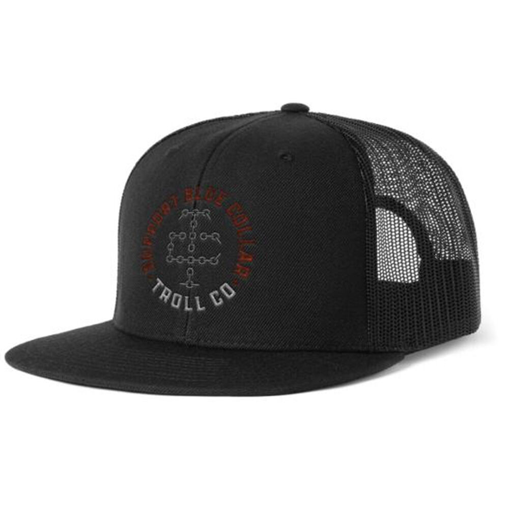 image of Men's "Support Blue Collar" Chain Snapback Hat