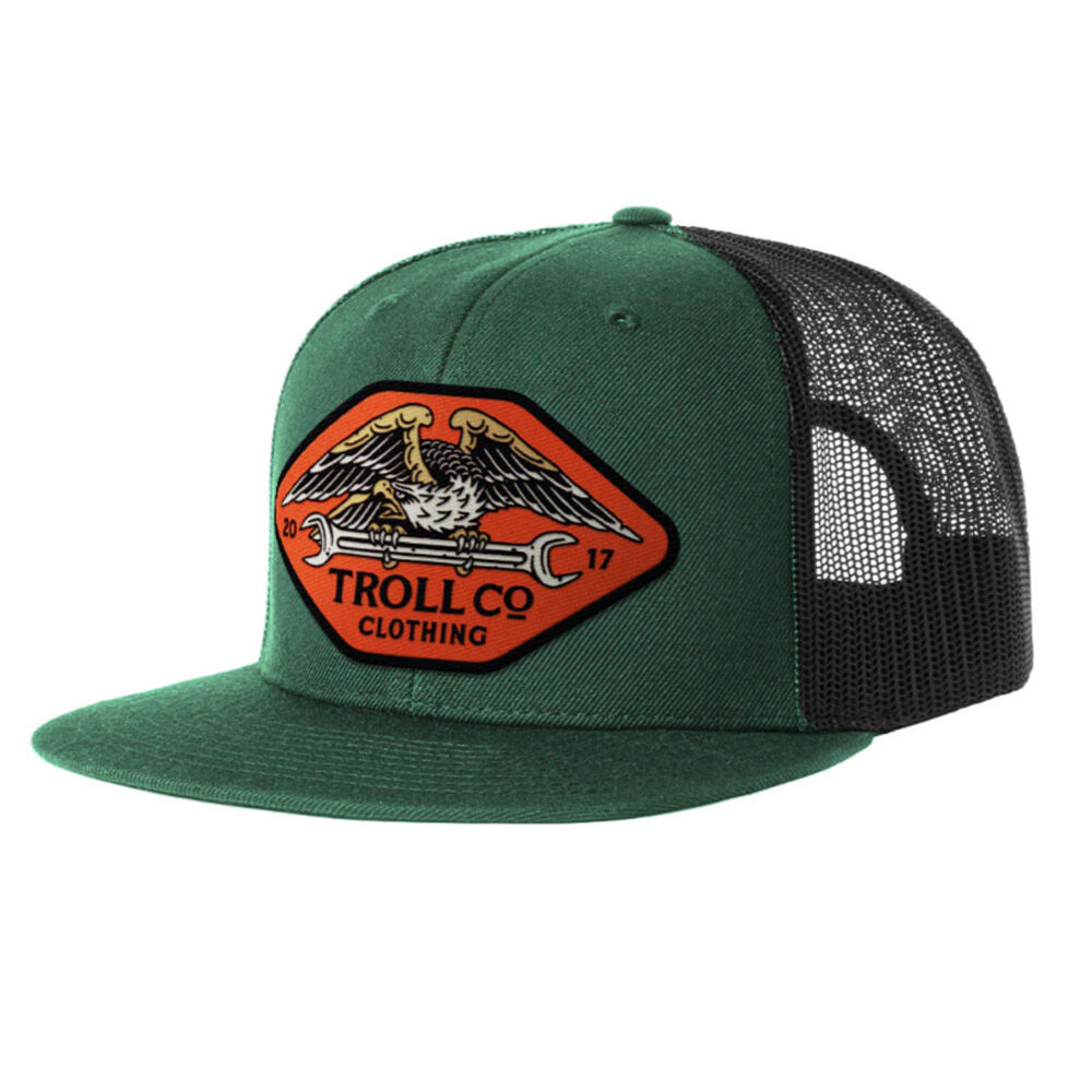 image of Men's "Dirty Hands Clean Money" Wing Spanner Snapback Cap