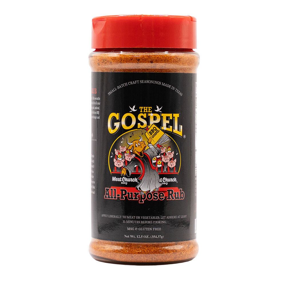 image of BBQ Rub- The Gospel All Purpose, 14 oz