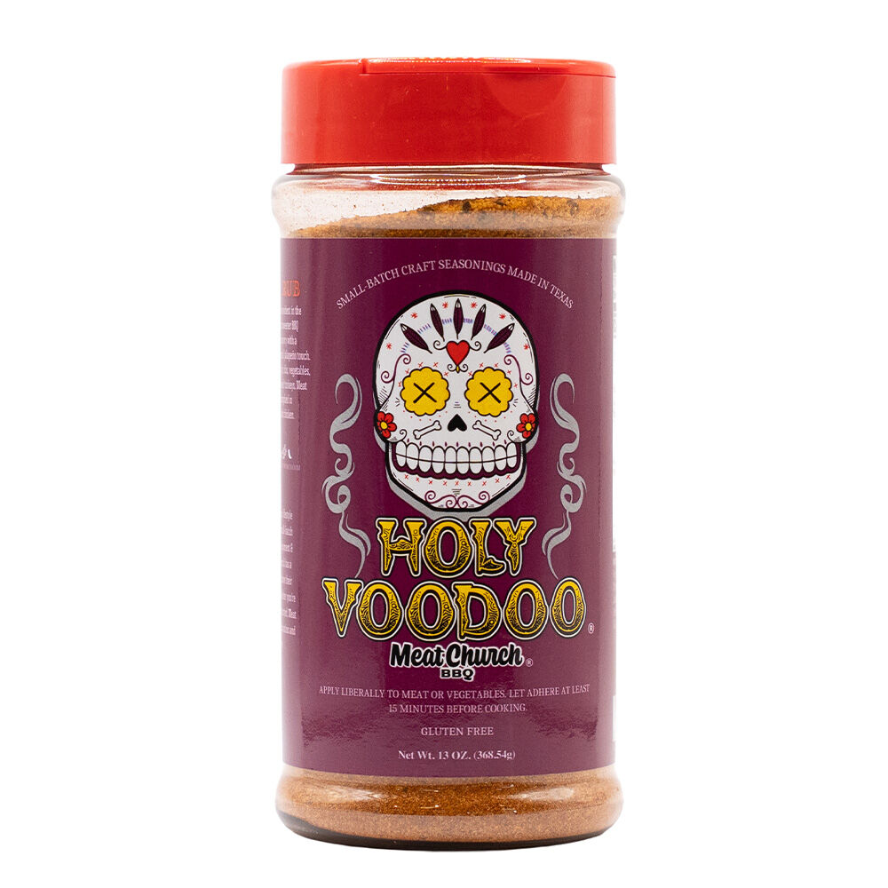 image of BBQ Rub- Holy Voodoo, 14 oz
