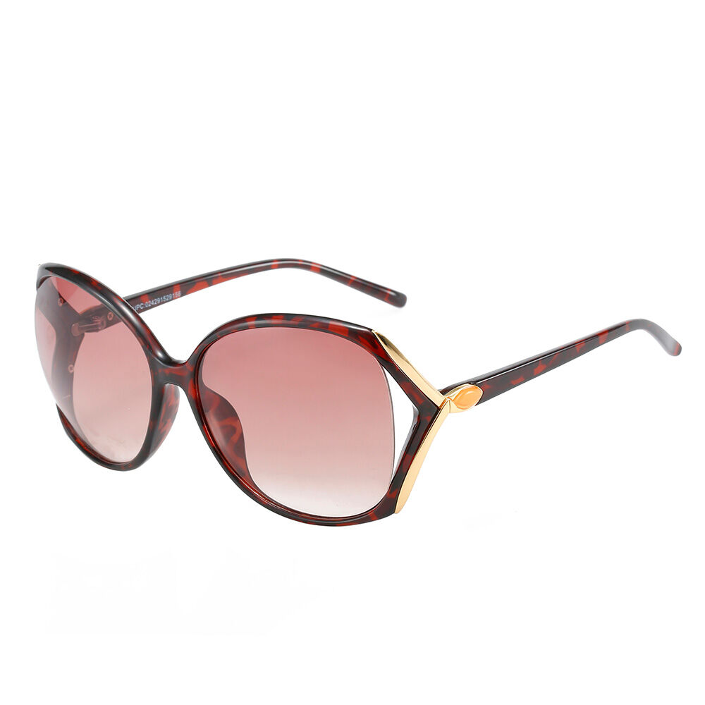 image of Women's Ruca Brown Gradient Oversize Sunglasses