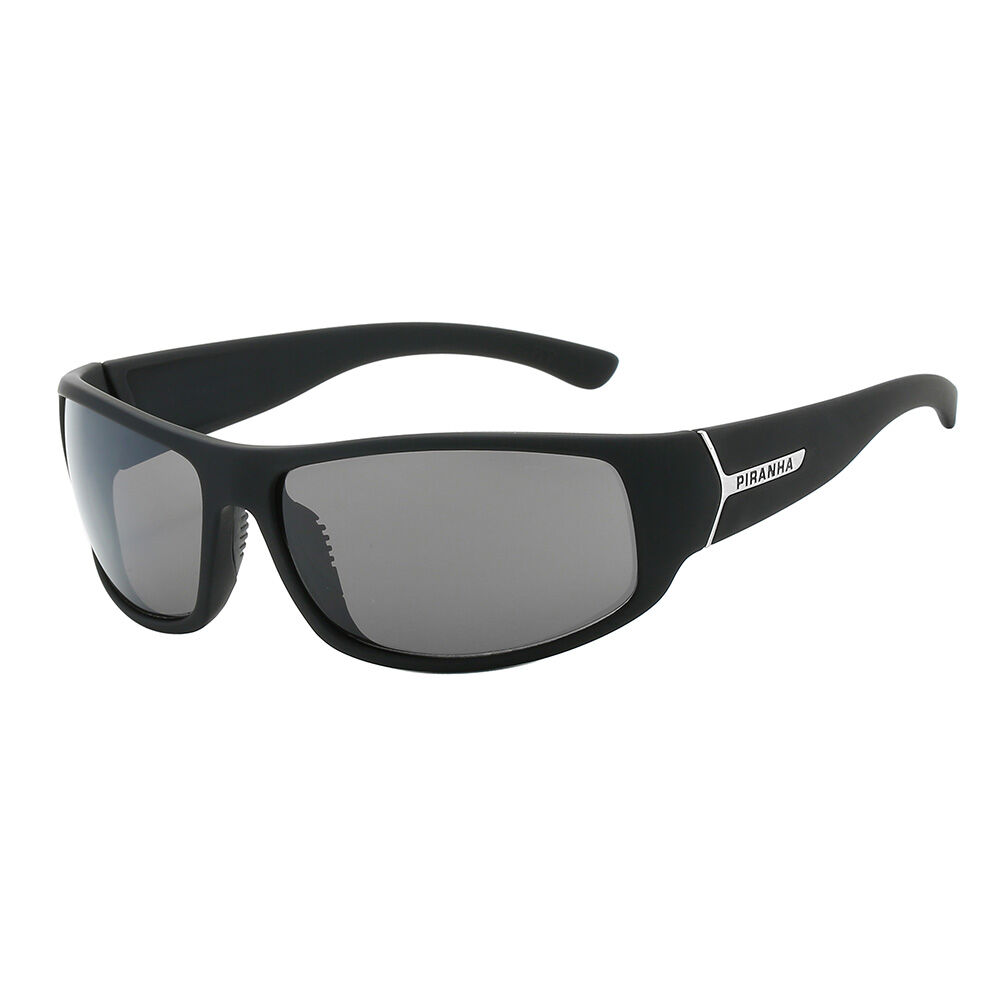 image of Men's Cappuccino Wide Temple Black Sports Sunglasses