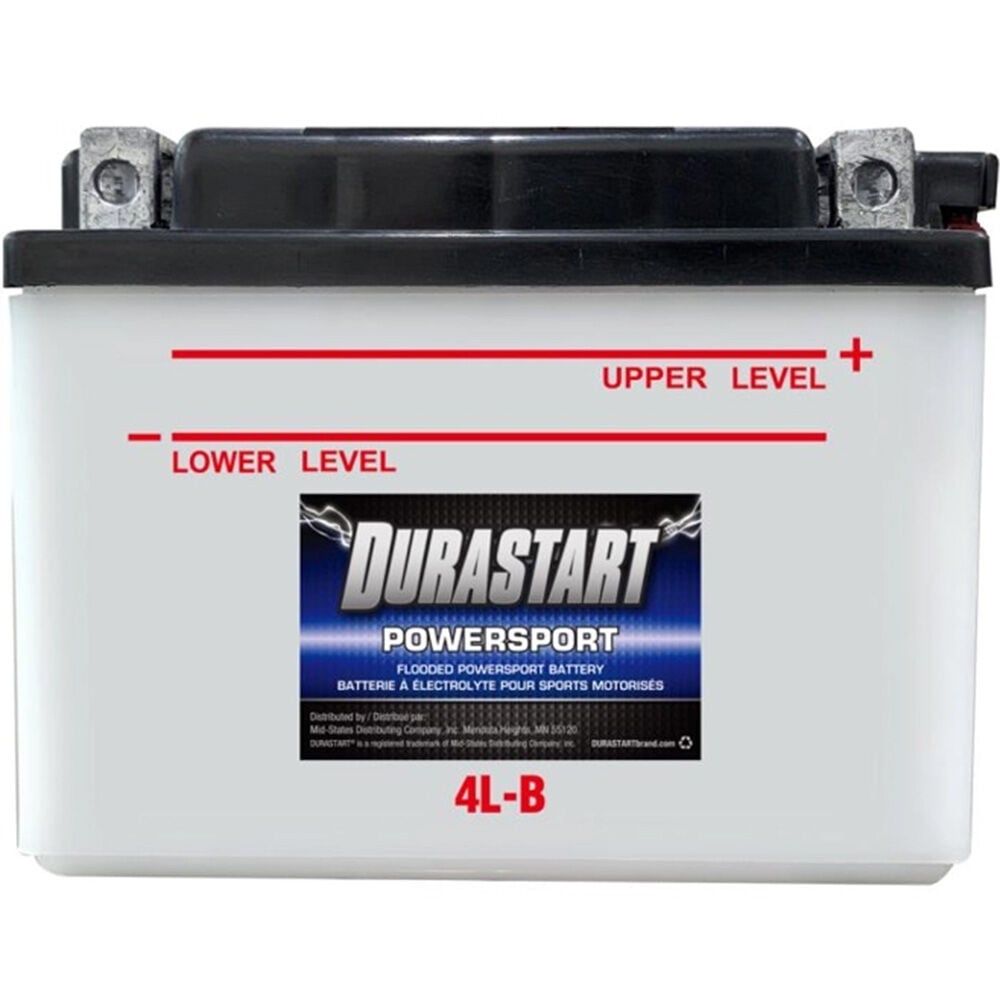 image of 12V Powersport Flooded UTV/Motorcycle Battery, 4L-B