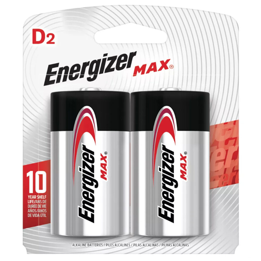 image of Max D Batteries, 2 pk