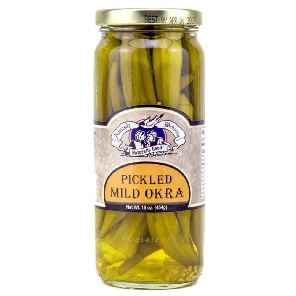 image of Pickled Mild Okra, 15 oz