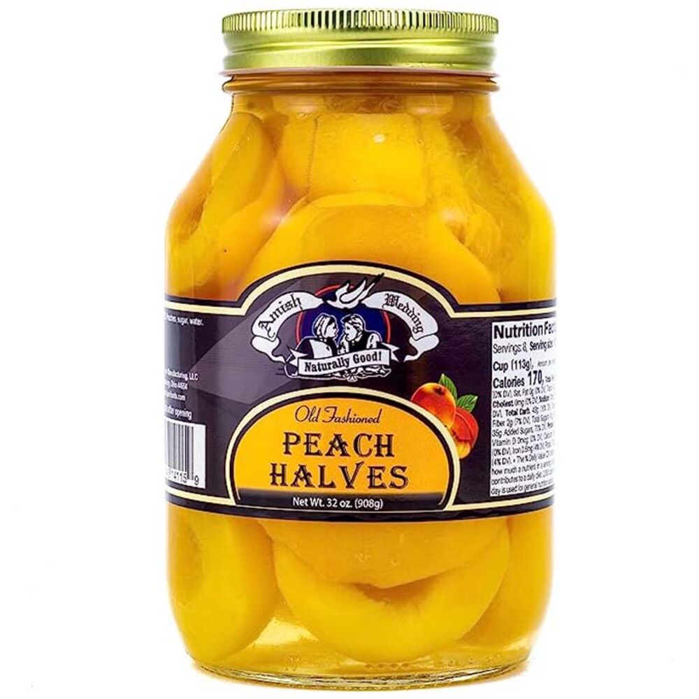 image of Peach Halves, 32 oz