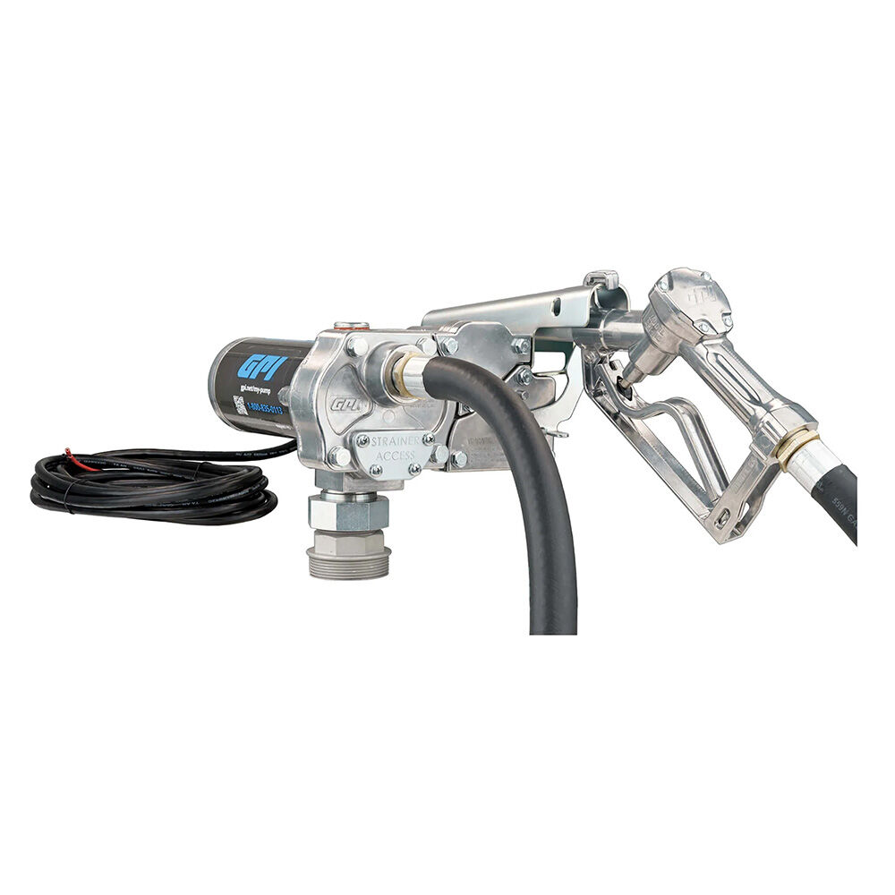 image of 12V Fuel Transfer Pump, Manual Unleaded Nozzle