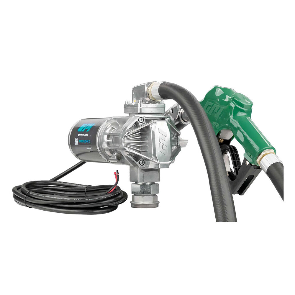 image of 12V Fuel Transfer Pump, Automatic Diesel Nozzle