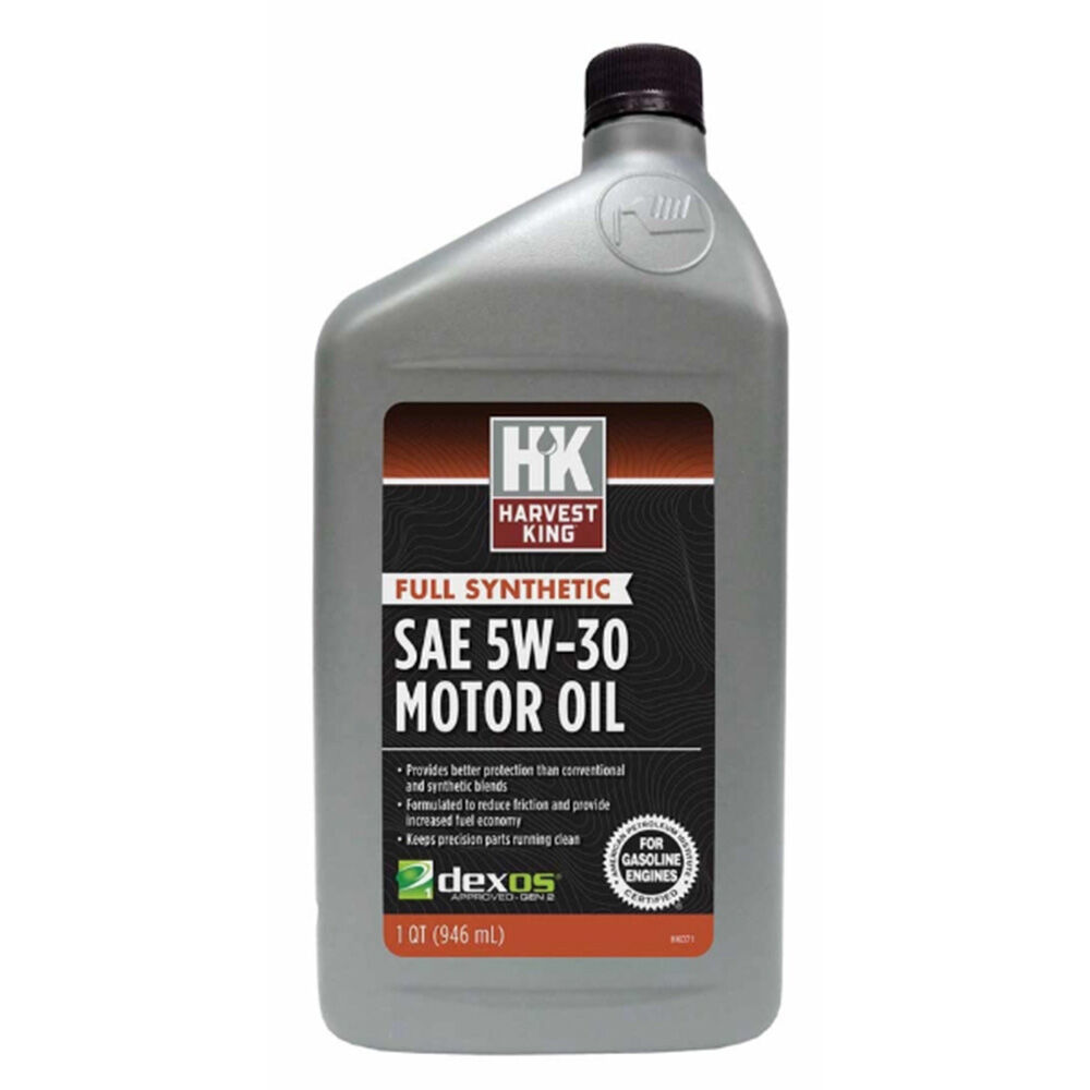 image of SAE 5W30 Full Synthetic Motor Oil, 1 quart