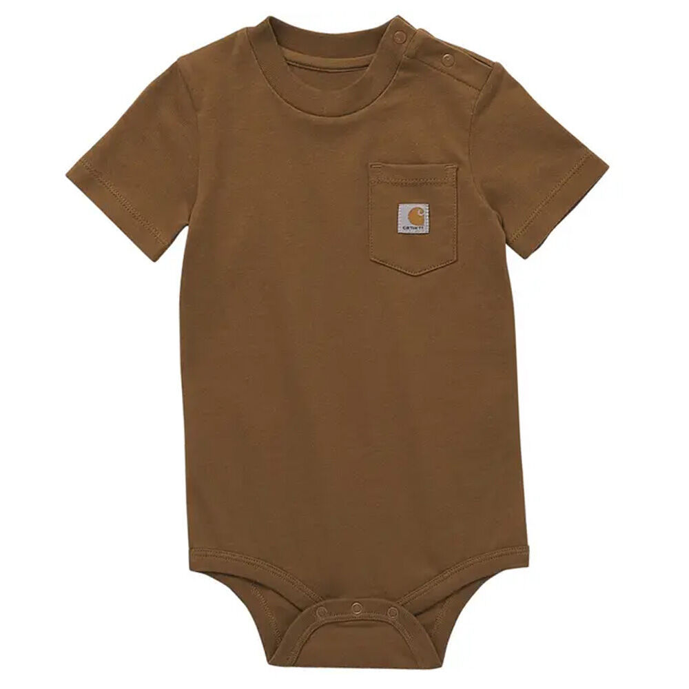 image of Infant's Pocket Short Sleeve Bodysuit