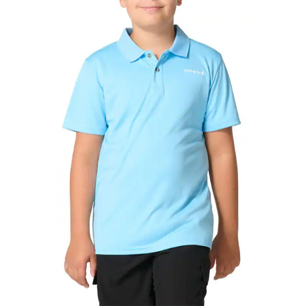 image of Kids' Force Sun Defender Short Sleeve Polo