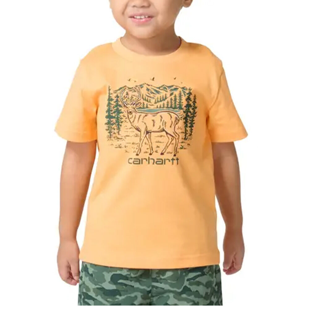 image of Toddler's Deer Short Sleeve T-Shirt