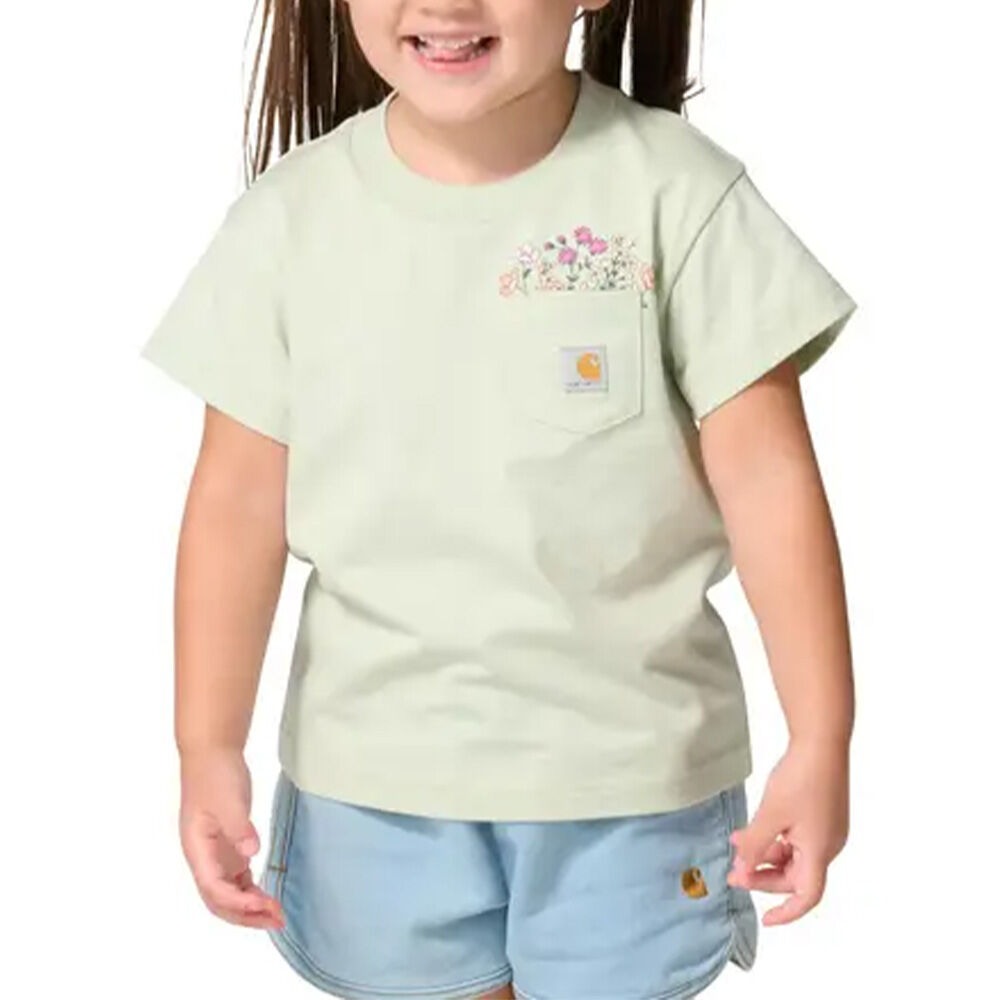 image of Toddler's Garden Pocket Short Sleeve T-Shirt