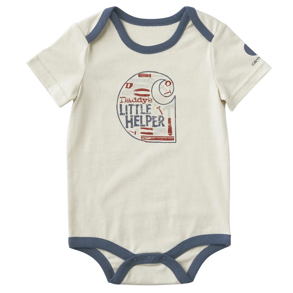 image of Infant's Daddy's Helper Short Sleeve Bodysuit