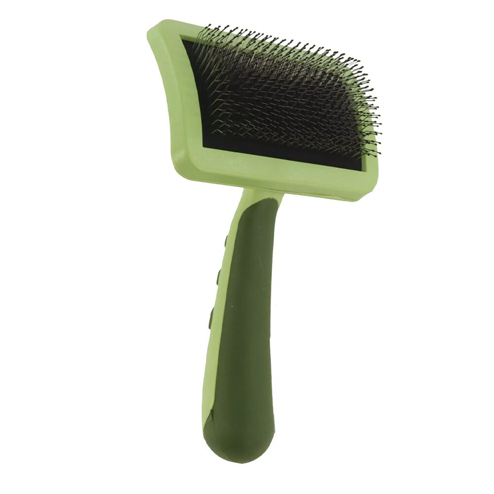 image of Curved Firm Slicker Dog Brush, Medium