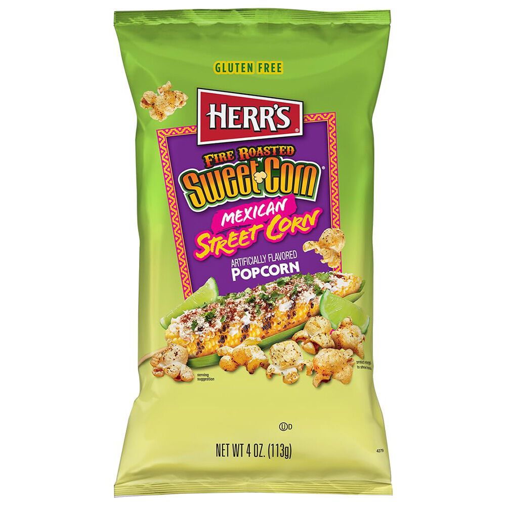 image of Fire Roasted Sweet Mexican Street Corn Popcorn, 4 oz