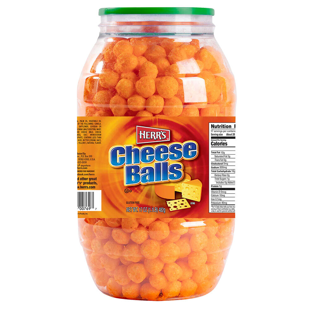image of Cheese Ball Barrel, 17 oz