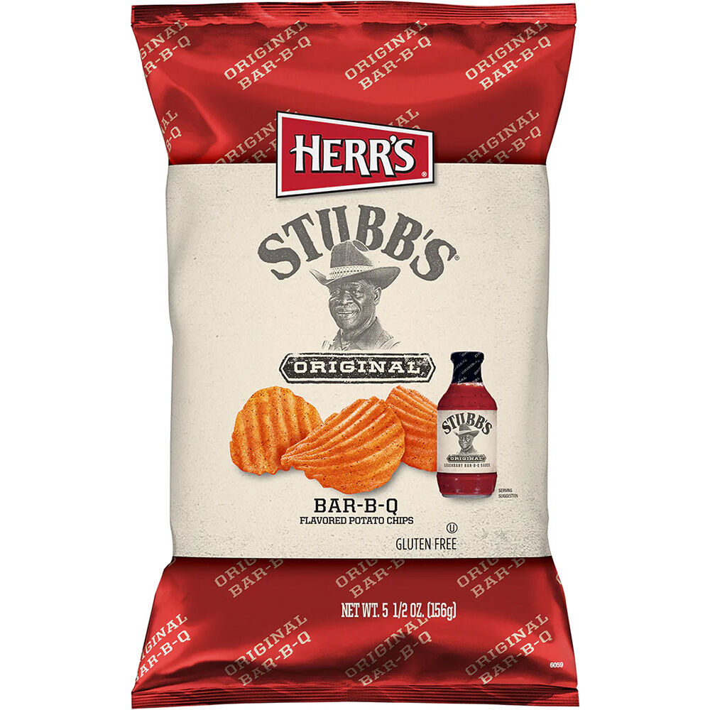 image of Stubb's BBQ Potato Chips, 5.5 oz