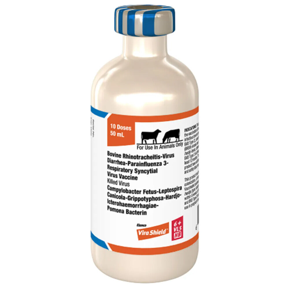 image of Vira Shield 6+VL5 HB Cattle Vaccine, 10 Doses