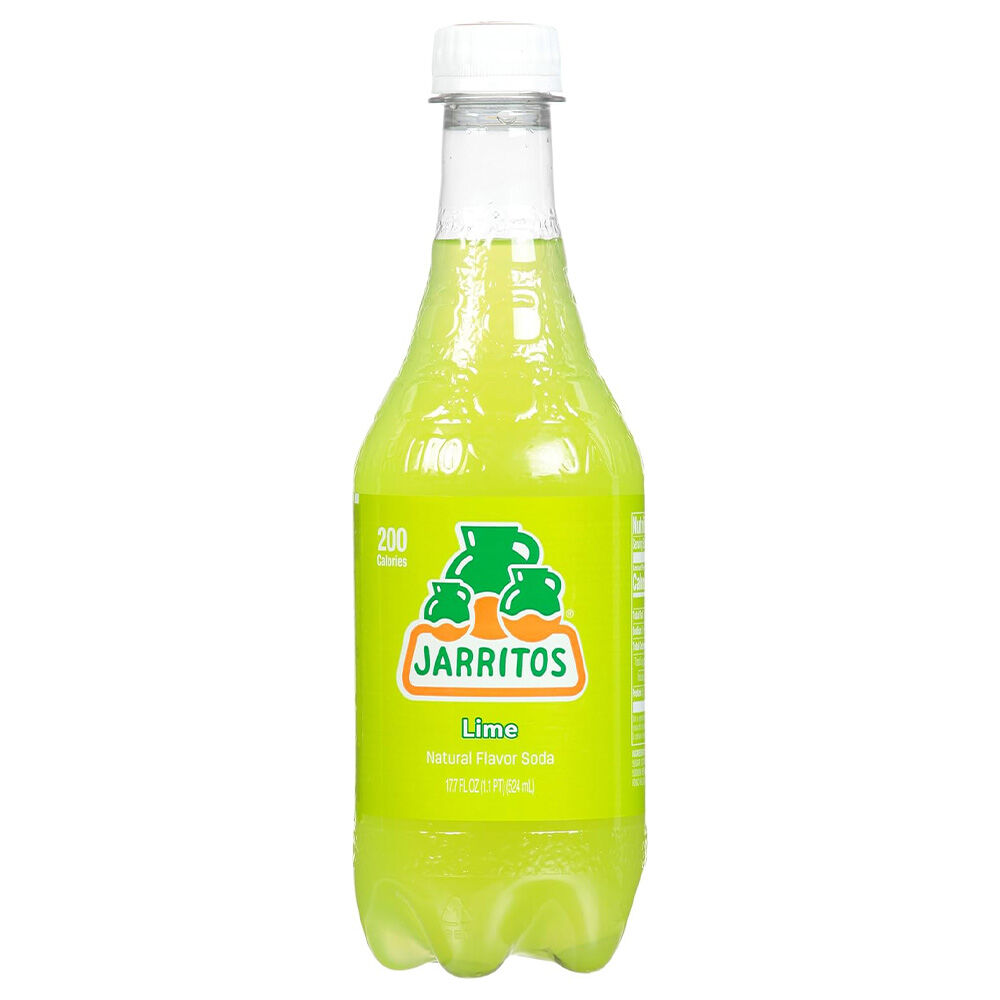 image of Soda Bottle- Lime, 17.7 oz