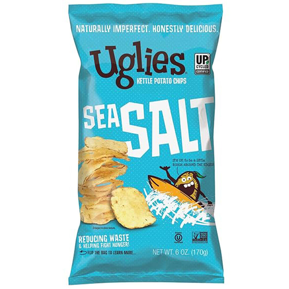 image of Sea Salt Kettle Potato Chips, 6 oz