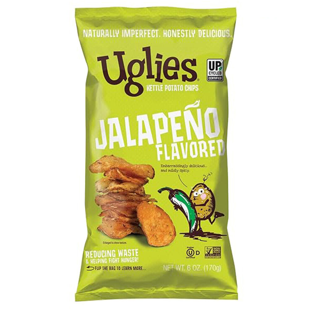 image of Jalapeño Kettle Potato Chips, 6 oz