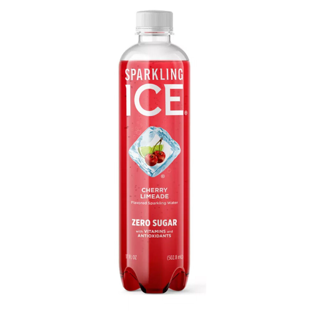 image of Sparking Water Bottle- Cherry Limeade, 17 fl oz