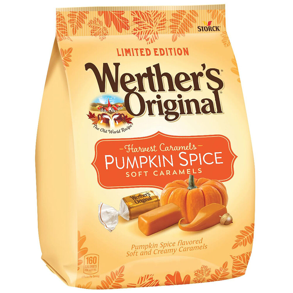 image of Caramel Candy- Soft Harvest Pumpkin Spice, 8.57 oz