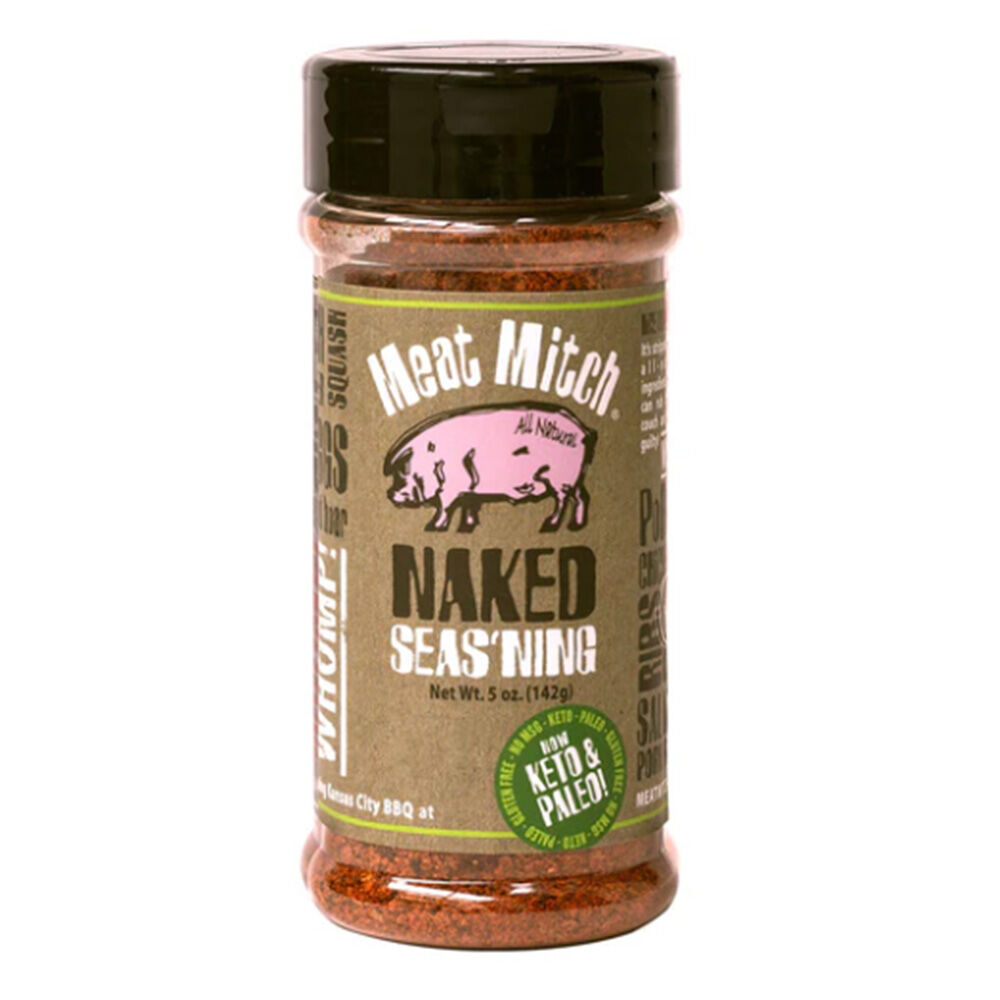 image of BBQ Seasoning- Naked, 9.5 oz