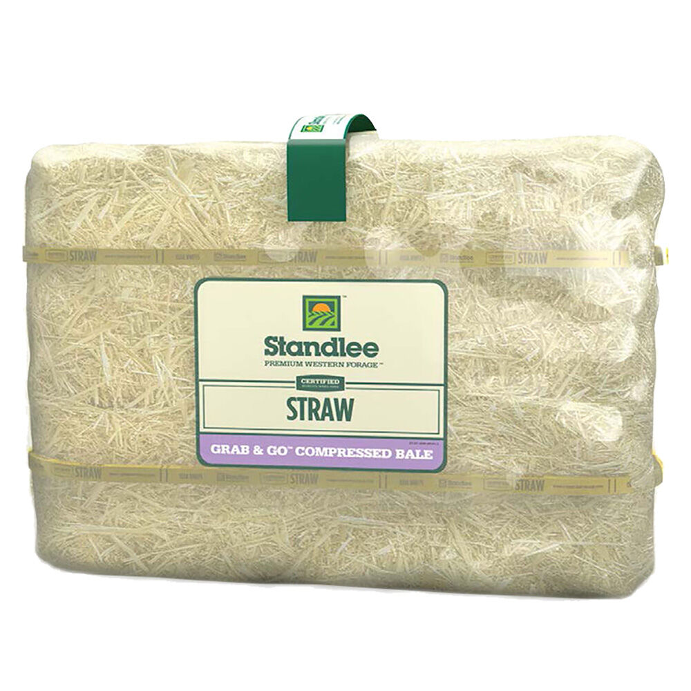 image of Premium Straw Grab & Go Compressed Bale