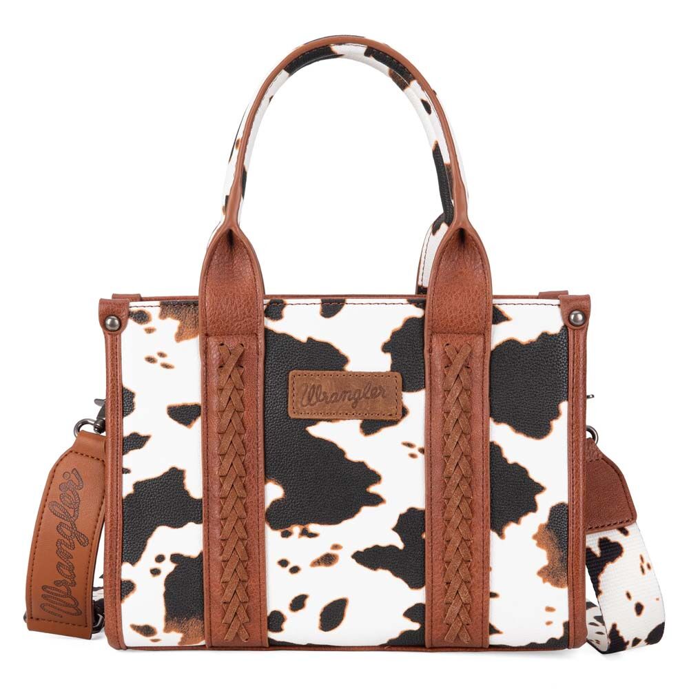 image of Women's Cow Print Concealed Carry Tote