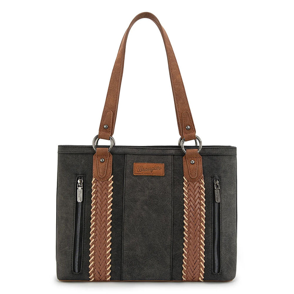 image of Women's Braided Whipstitch Tote Bag