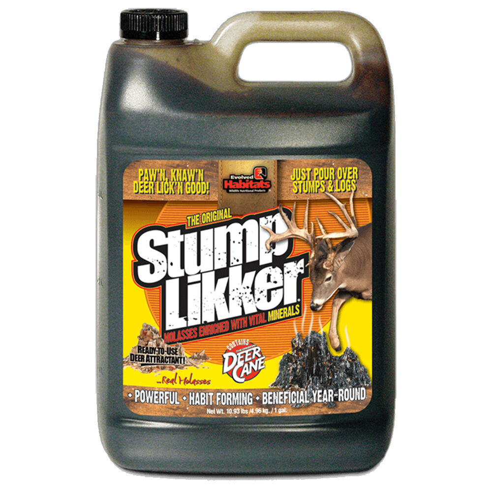 image of Liquid Game Attractant- Stump Likker, Molasses, 1 gal