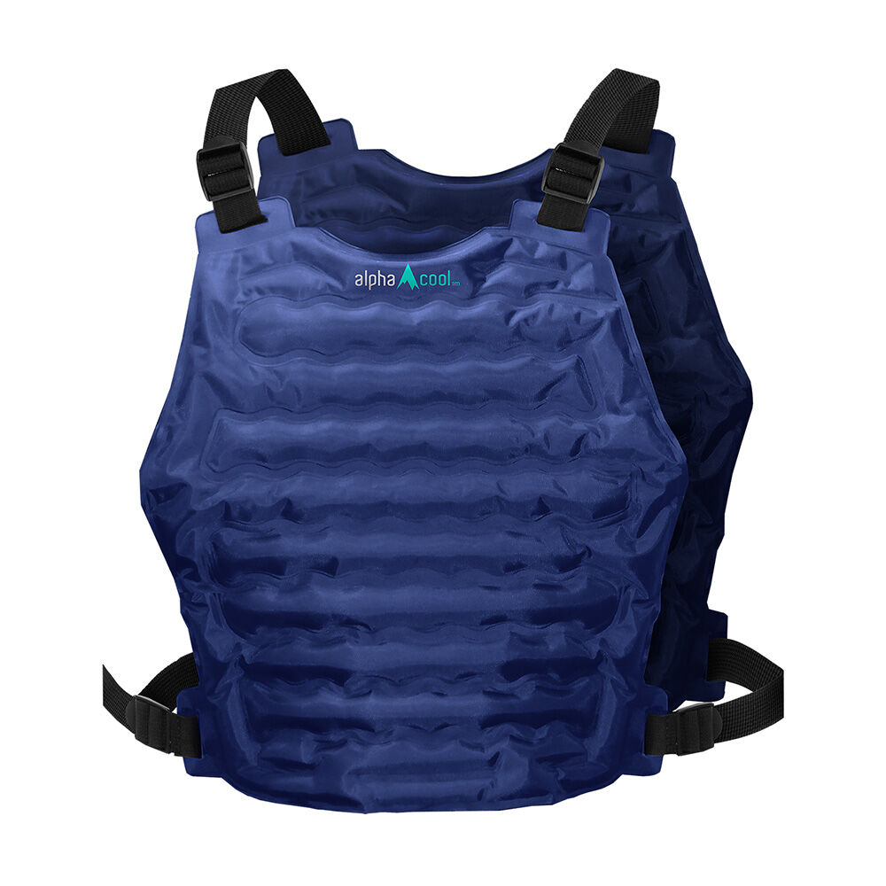 image of AlphaCool Polar Cooling Ice Vest, Navy